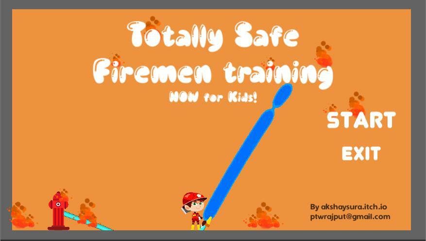 Totally Safe Firemen Training! Now for Kids for the GMTK JAM 2020 screenshot 4