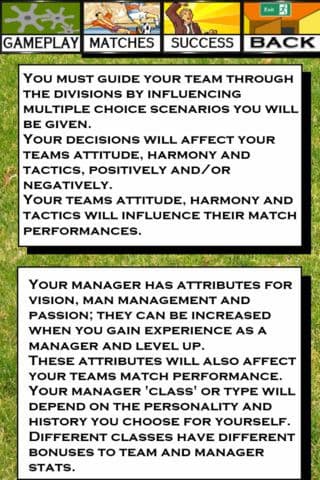 Football Management RPG Free screenshot 4