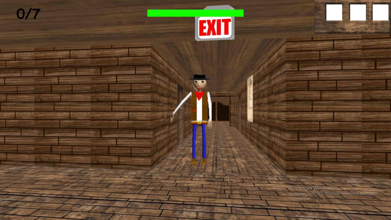 sheriff baldi in wild west (PC Port) (Kitproduction) screenshot 3