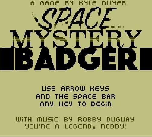 SPACE BADGER MYSTERY SPACE MYSTERY BADGER screenshot 2