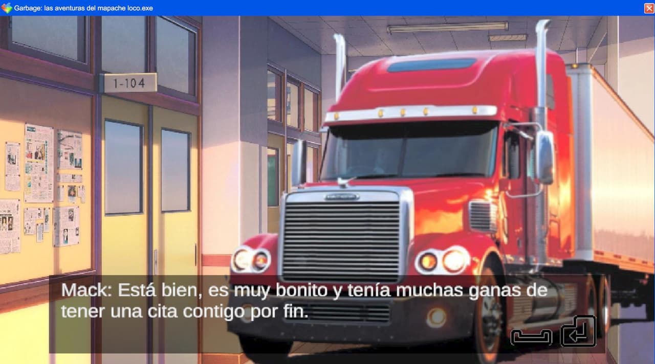Mack dating sim.exe screenshot 2