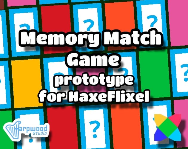 Memory Cards Game prototype for HaxeFlixel