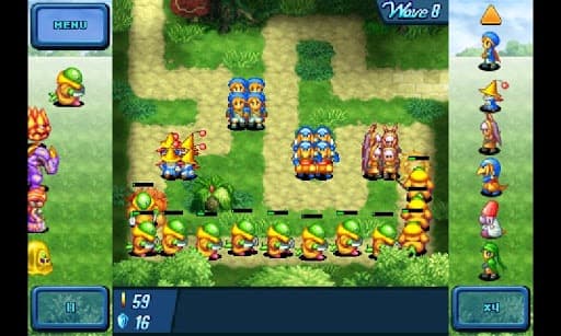 CRYSTAL DEFENDERS Lite screenshot 2