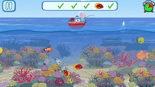 Funny Kids Fishing Games screenshot 4