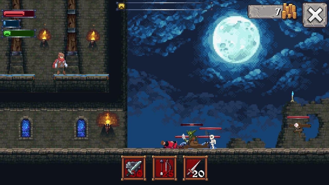 Medieval castle defense