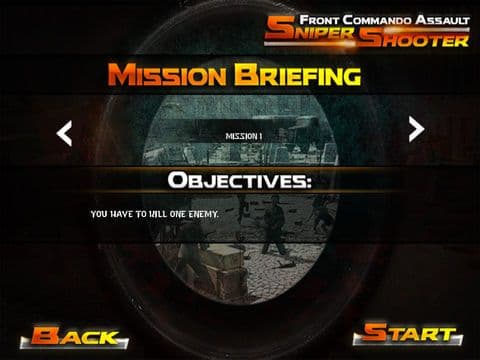 Front Commando Sniper Shooter screenshot 5