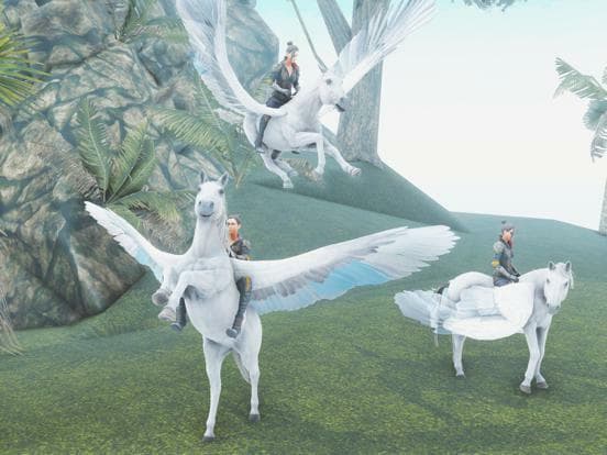 Flying Pegasus Horse New Games screenshot 2