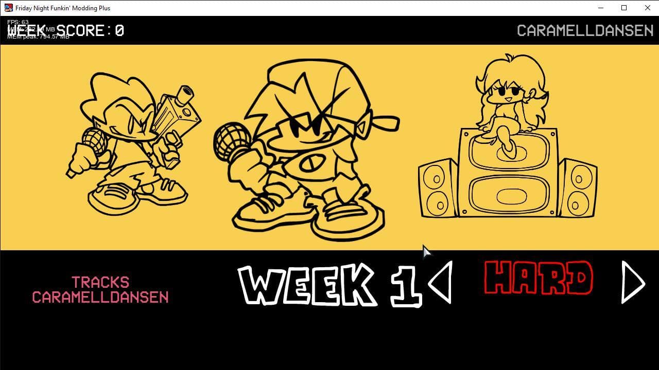 Friday Night Funkin - Caramelldansen REMASTERED! screenshot 3