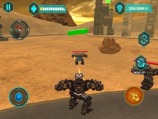 Terminate The War Robots 2017 screenshot 2