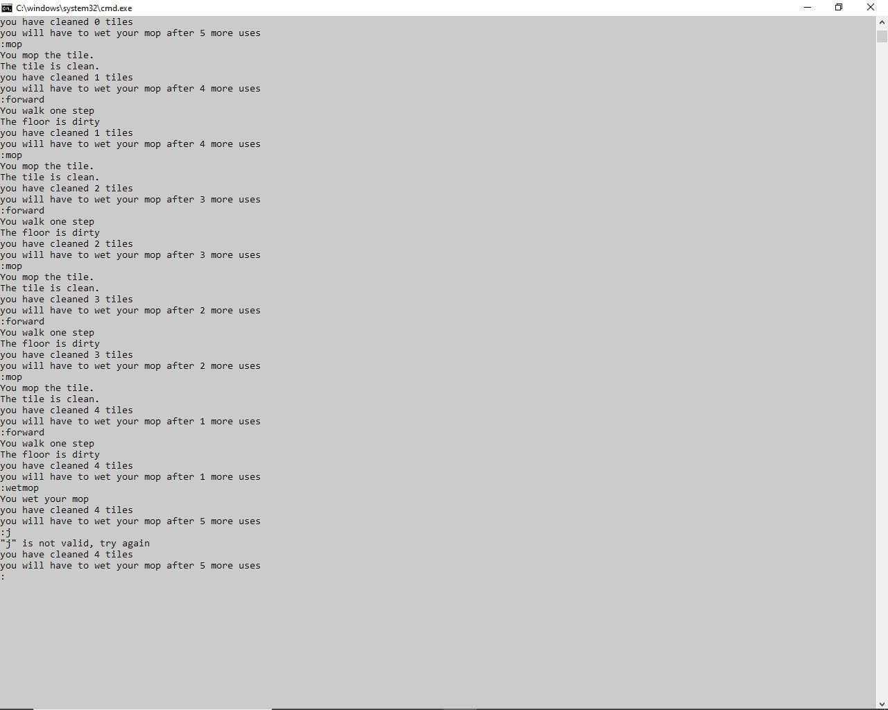 Mop simulator 2002 screenshot 4