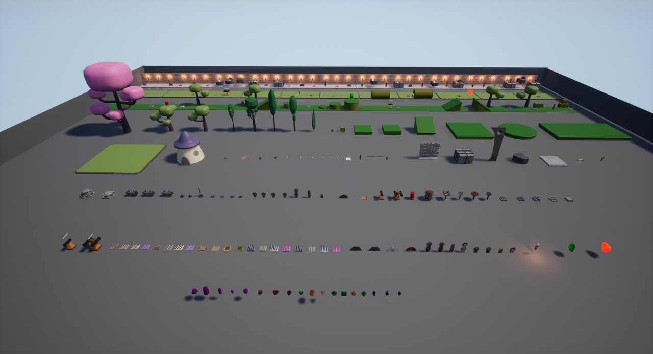UE5 Side Scroller Game with 3D Asset screenshot 4