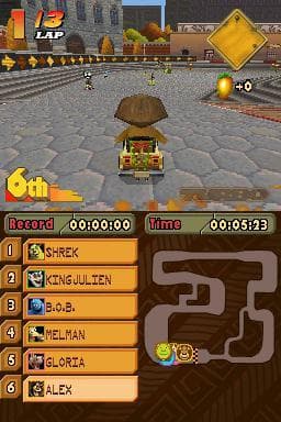 Madagascar Kartz (DS) screenshot 3