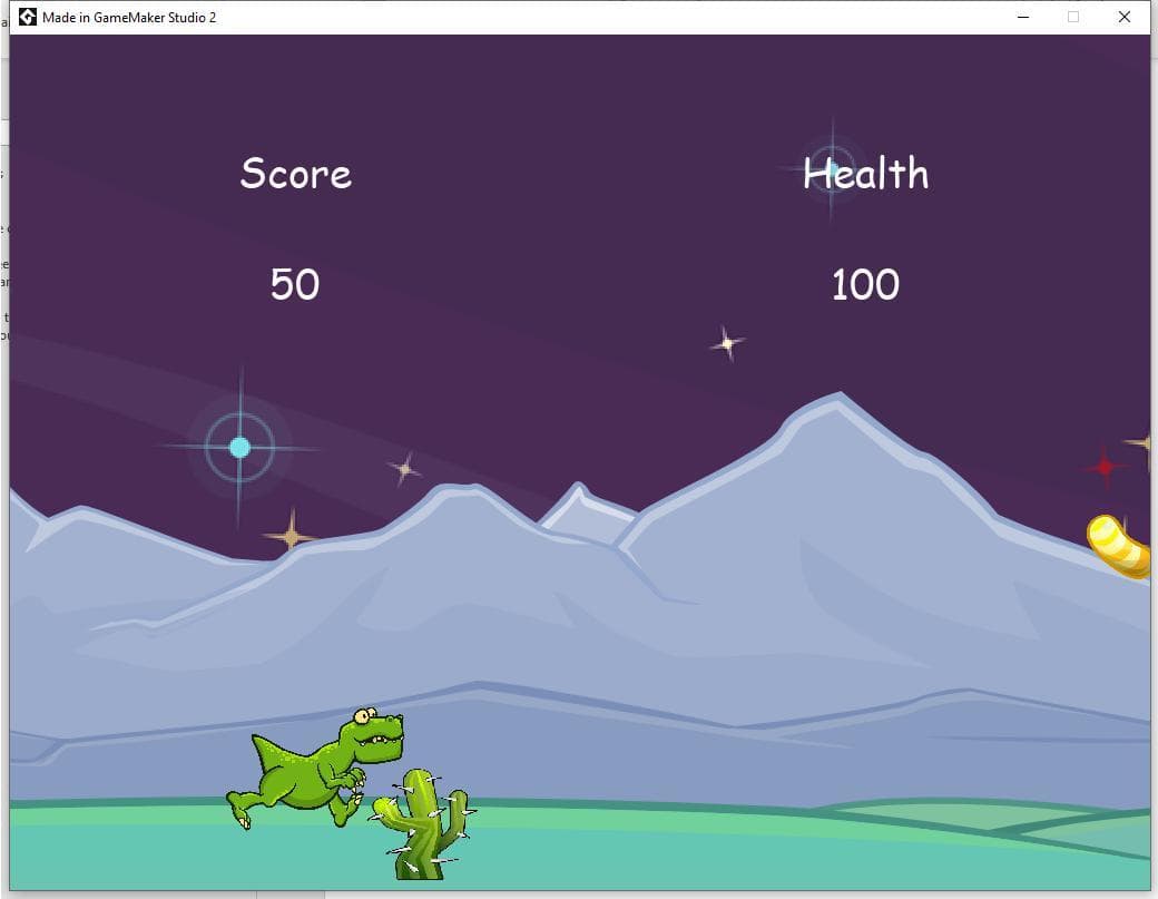 Dino Run - One Button Accessible Game
