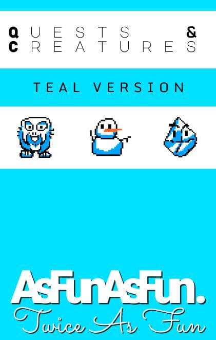 Quests N Creatures | Teal Version