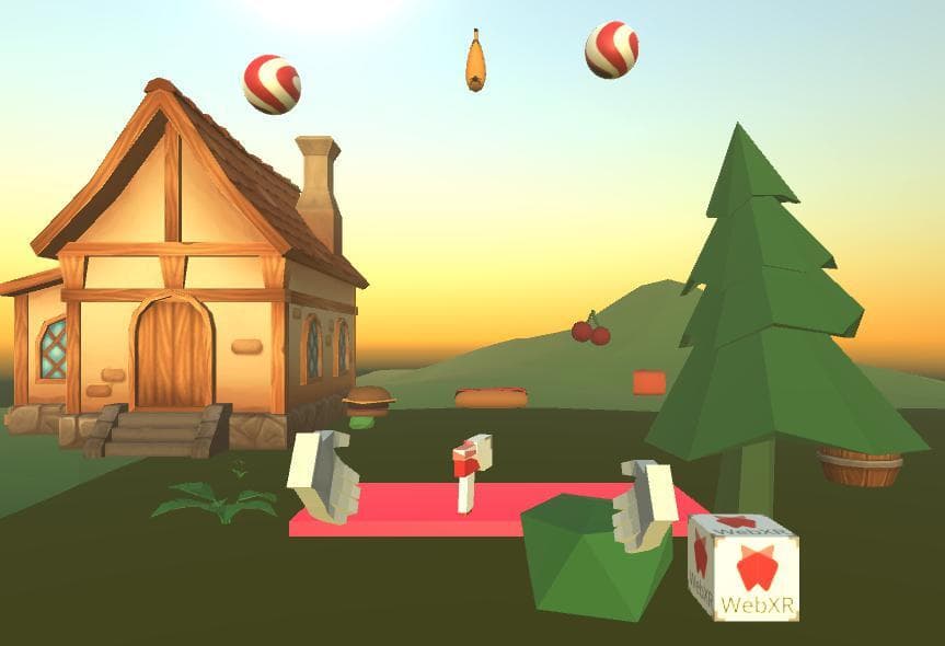 Shootie Foodie (Web XR)