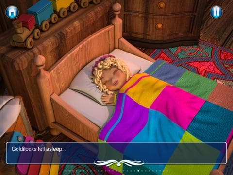 Goldilocks and the three bears - Book & Games (Lite) screenshot 3