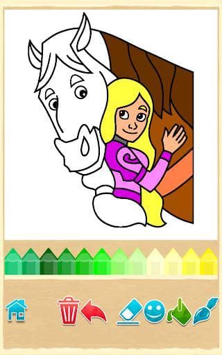 Princess Coloring Game screenshot 4