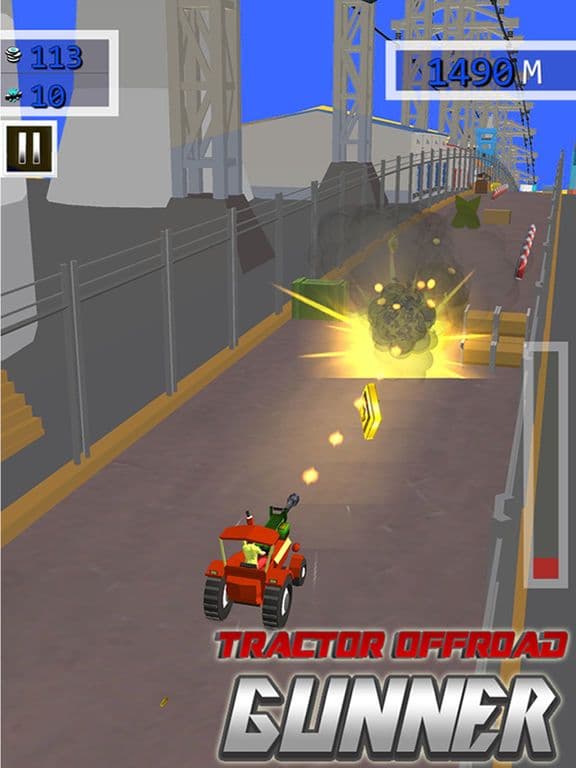 Tractor Offroad Gunner - Top Free 3D Racing Game screenshot 5