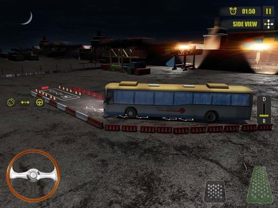 Coach Bus Night Parking 3D – Driving Game screenshot 3
