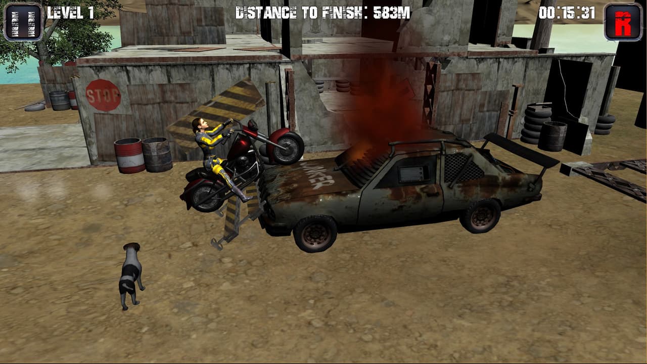 Motorcycle, tricycle, ATV hill racing screenshot 3