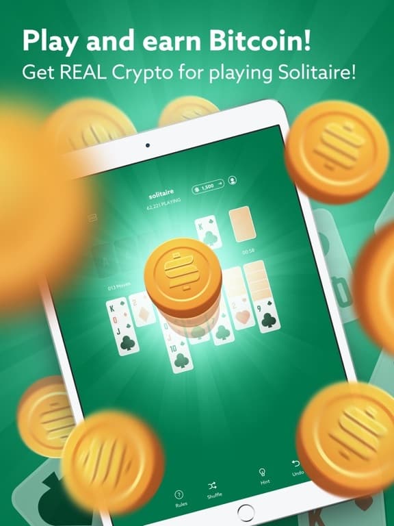 Solitaire - Play, Earn Bitcoin screenshot 2