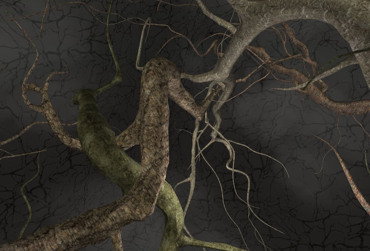 tree fractal screenshot 2