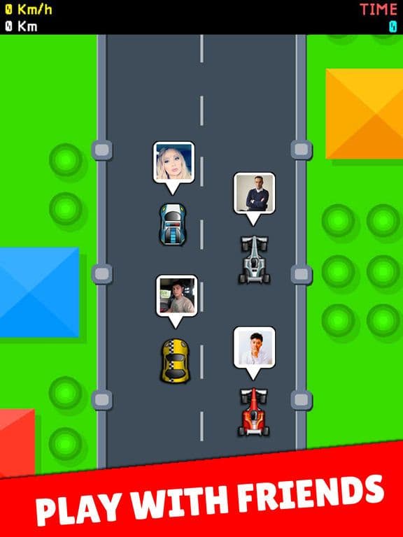 Pixel Racers: Online Racing screenshot 2