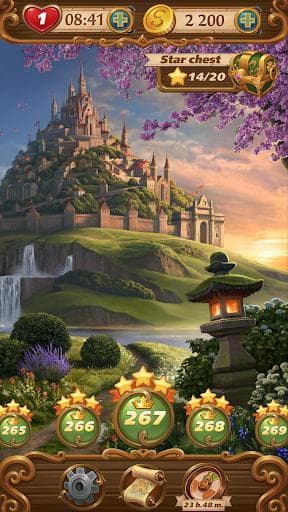 Magic Solitaire TriPeaks Cards Adventure no WiFi screenshot 2