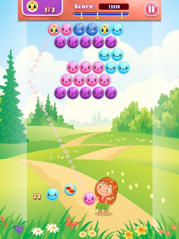 Hula Bubble Magic - PRO - carribean summer adventure screenshot 4