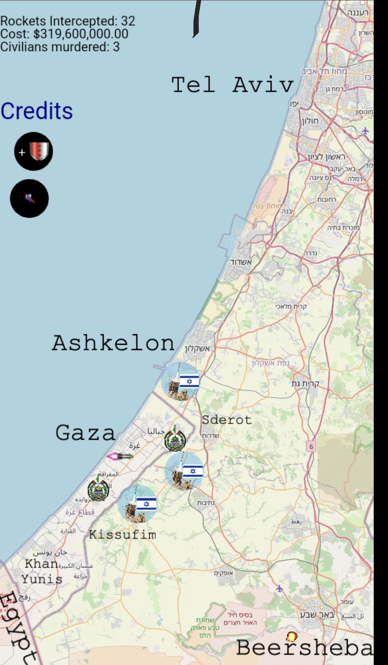 Iron Dome Simulator
