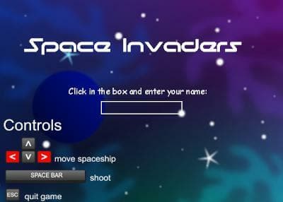 Space Invaders (itch) (Paulo Fernando da Silva) screenshot 2