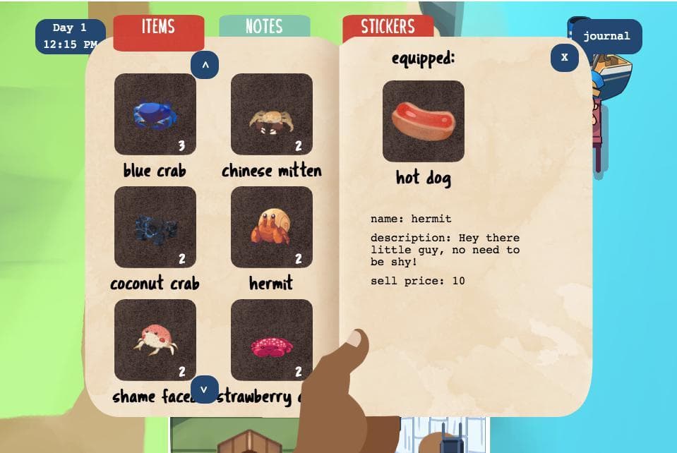 Crustacean Vacation screenshot 3