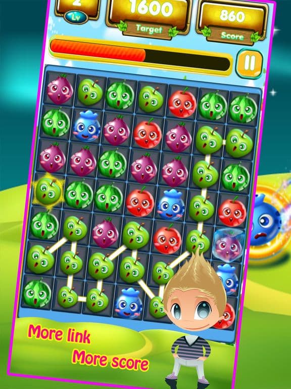 Fruit Link Blast Bubble Pop! screenshot 5