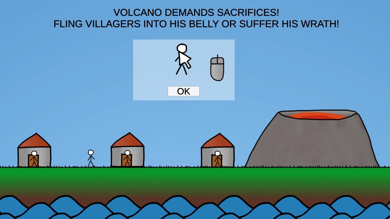 Volcano Fling! - LD43 screenshot 2