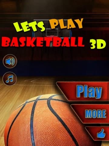 Lets Play Basketball 3D screenshot 2