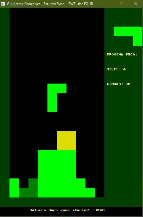 Jewel the Four - Tetris game clone