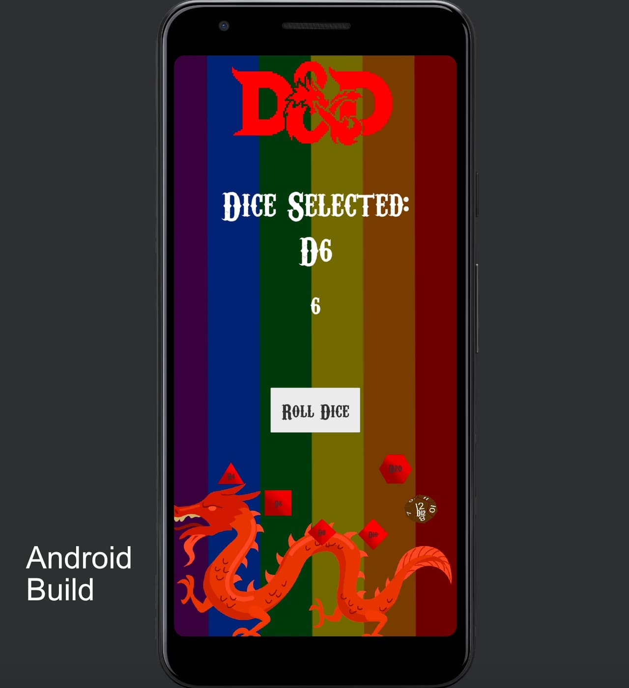 DnD Dice Picker [WebGL] screenshot 2