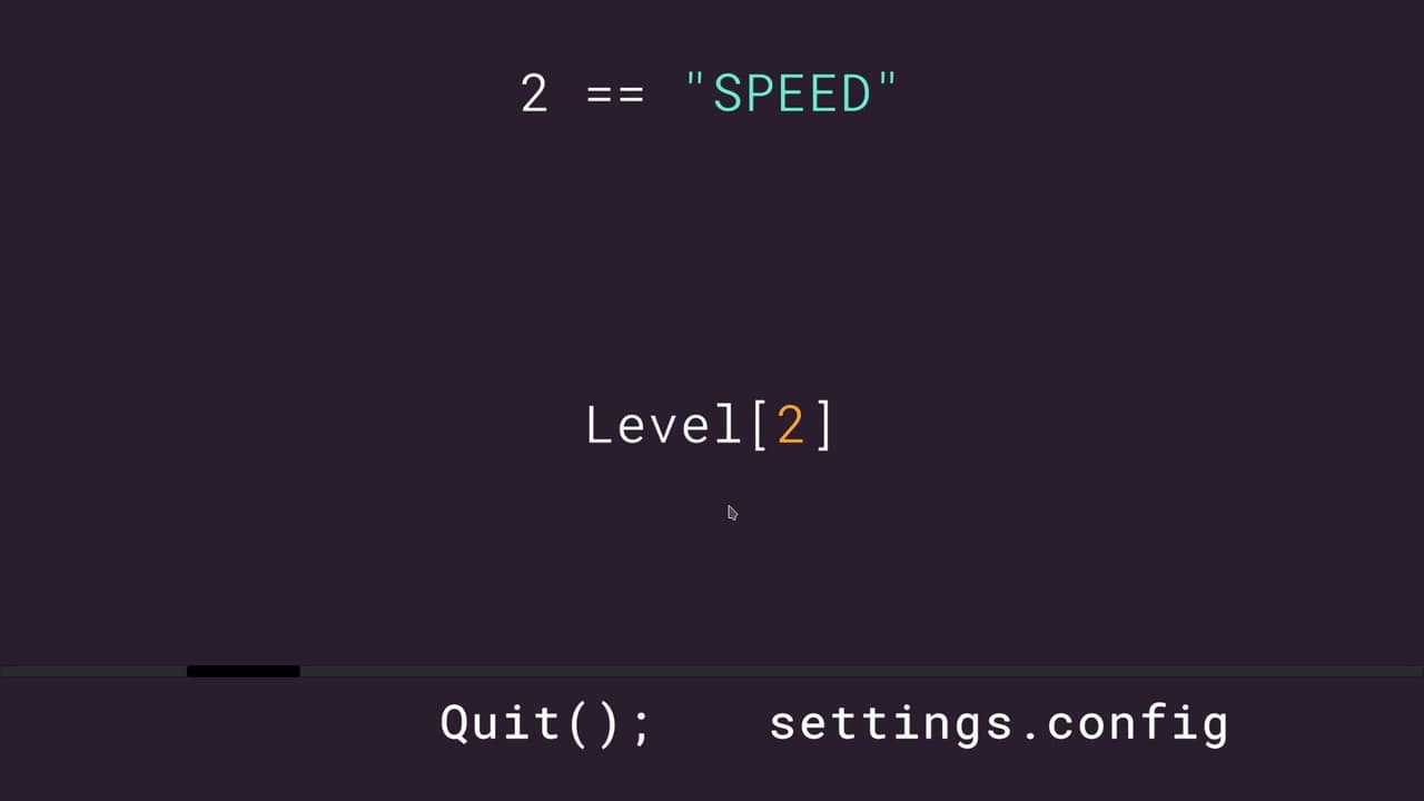 2 == "SPEED"