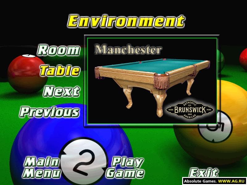 Brunswick Pro Pool 3D 2 screenshot 4