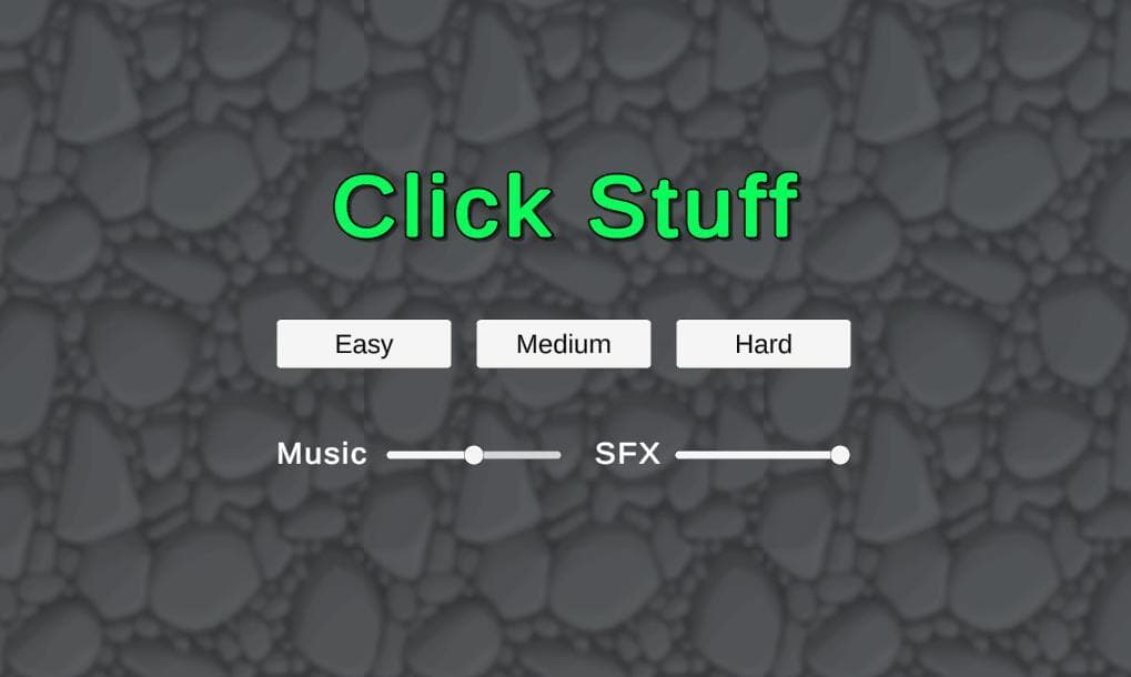 Click Stuff - Prototype screenshot 2