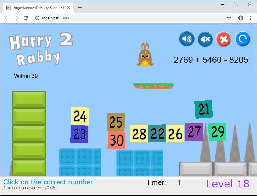 HarryRabby2 Add and Subtract 4 Digit Numbers FREE screenshot 5