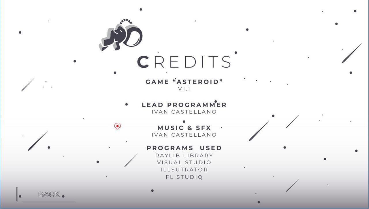 Asteroid v1.2 screenshot 2