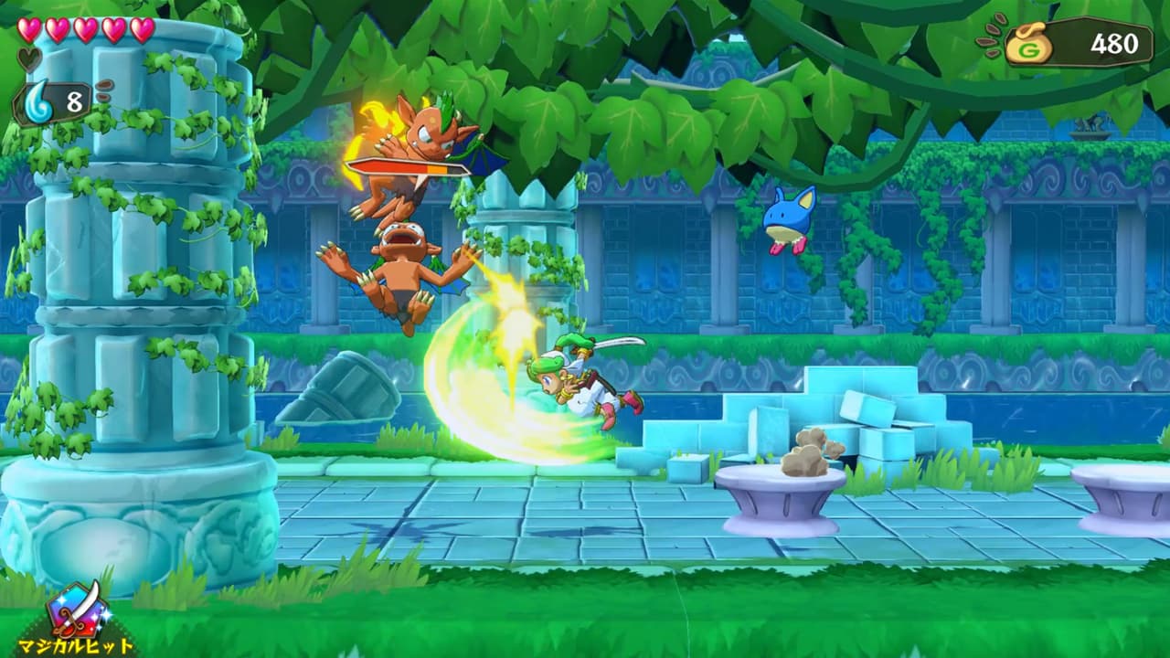 WONDER BOY ASHA in Monster World screenshot 3