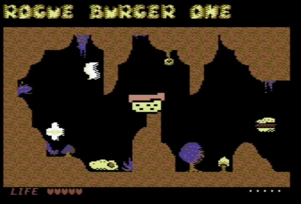 Rogue Burger One (Commodore 64) screenshot 4