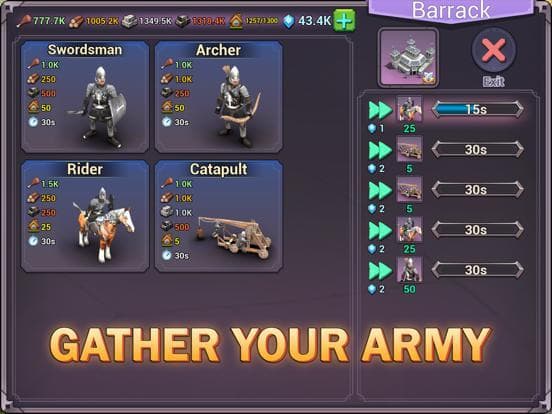 Shadows of Empires: PvP RTS screenshot 4