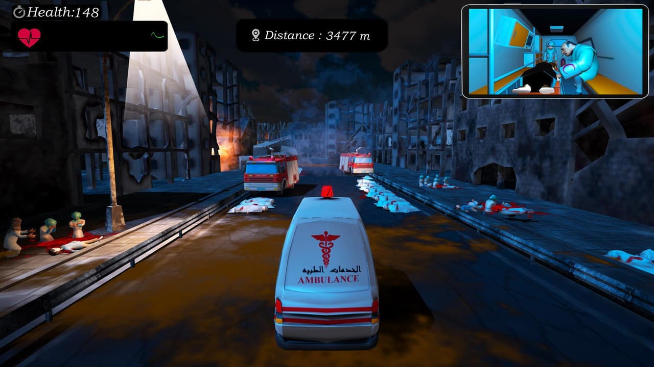 Ambulance Unfair War on Gaza screenshot 5