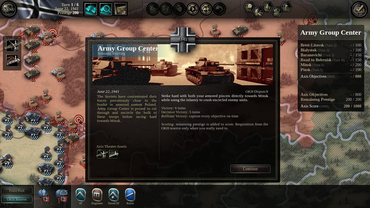 Unity of Command: Black Turn screenshot 4