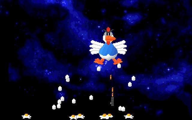 Chicken Invaders DOS Version Fanmade Remake screenshot 3