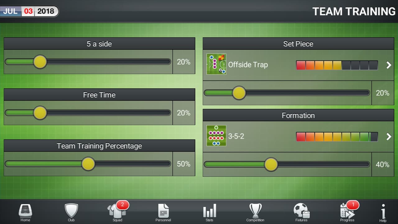 Football Director 2019 screenshot 4