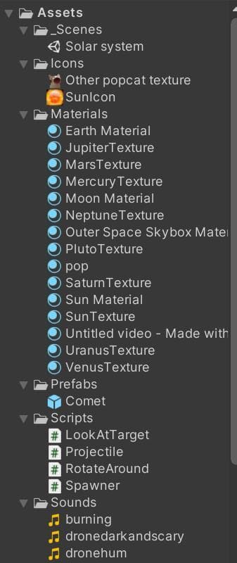 Solar system but the sun is pop cat screenshot 3